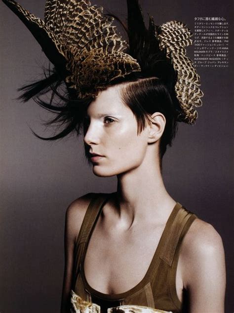 Once you have seen all these styles, you will wonder why you. vogue japan - model: Iris Strubegger, feather's and ...