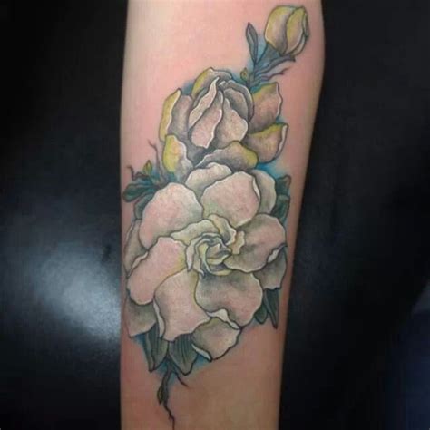 What is the symbolism of the gardenia flower? Gardenia forearm tattoo | Gardenia tattoo, Top tattoos ...