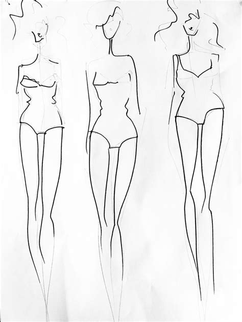 Adobe sketch is another free app for the ipad, and can be seen as a companion to adobe draw. Image result for fashion illustration body templates ...