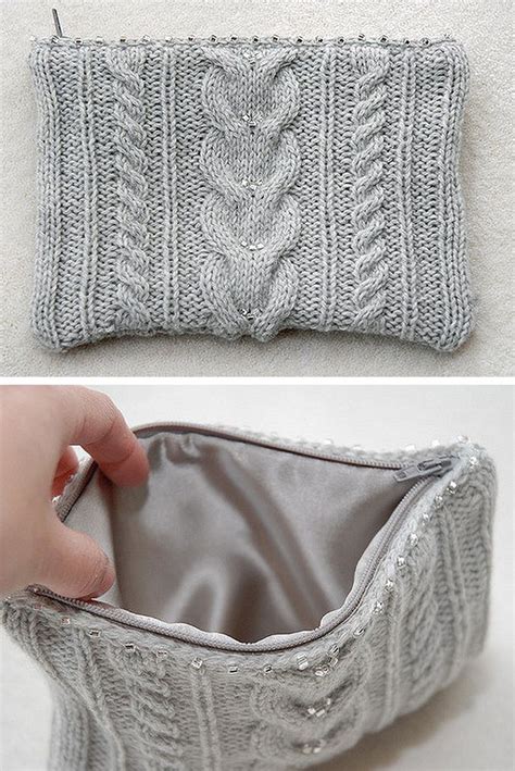 Free knitting pattern for a goshen bag. Free Knitting Pattern for Ashley Cable Clutch Bag - Cabled ...