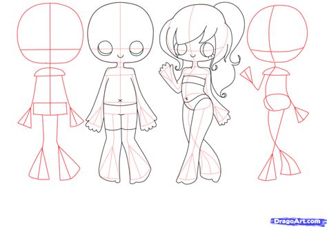 High quality uno draw 4 gifts and merchandise. how-to-draw-chibi-bodies-step-4 » Introduction of Artistic ...