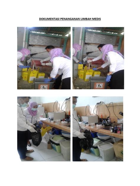 Unit terkait nama kepala pkm westra kharisma ib perawatan instalasi listrik terdiri dari perawatan rutin dan perbaikan/rehab. Dokumentasi Penanganan Limbah Medis