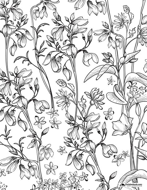 Spring flowers, blossom trees, birds with their chicks, holidays, weather, nature and other spring scenes colouring sheets. Coloring Pages for Spring // Free Downloads ...