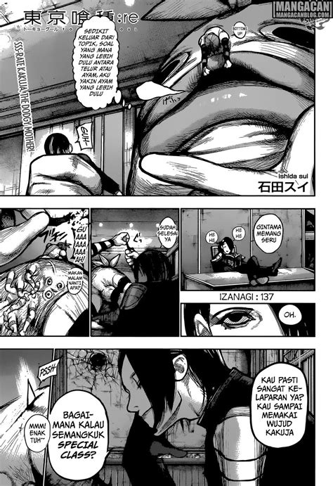 Baca komik manga scan dan scanlation favorite kamu online di komikid. Komik Tokyo Ghoul:re Chapter 137 Bahasa Indonesia | BacaKomik