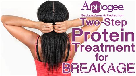 (use prior to color application for 30% less fade after 10 shampoos) breaks when combed. Aphogee Two Step Protein Treatment for Breakage - YouTube
