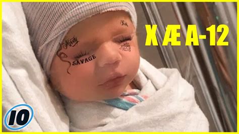 By january nelson updated june 13, 2018 naming a child is arguably one of the most important decisions a couple makes after bringing forth a new life into this world. Top 10 Weirdest Celebrity Baby Names You Won't Believe ...