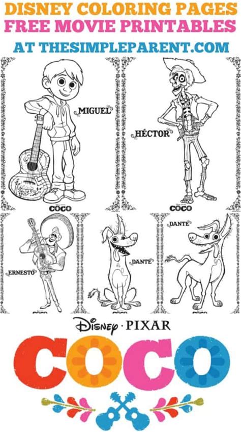 If you would like, you can now sing the 'father abraham' song with the movable paper dolls. Free Disney Coloring Pages featuring Disney•Pixar's Coco ...