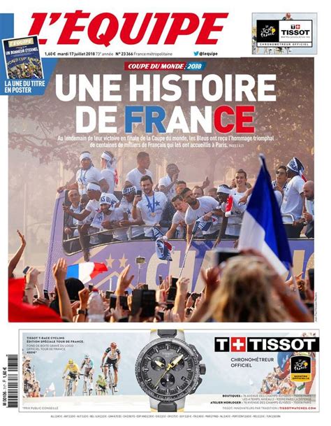 Marco verratti entre dans le top 5 des joueurs les plus capés du psg. L'Équipe 17 juillet 2018 | Coupe du monde, Journal sportif ...