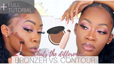 Placement is key to successful contouring and bronzing. BRONZER VS CONTOUR | What's the DIFFERENCE? ft. Mented Sunkissed Bronzer | Maya Galore - YouTube