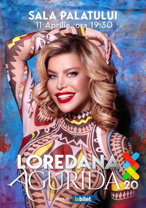 Loredana groza este în doliu. 11 Aprilie, Loredana Groza - Agurida 20 ani, Sala ...