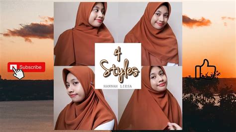 Tutorial tudung bawal style butterfly shades of hers. TUTORIAL : 4 Styles Tudung Bawal Labuh BIDANG 50 - YouTube