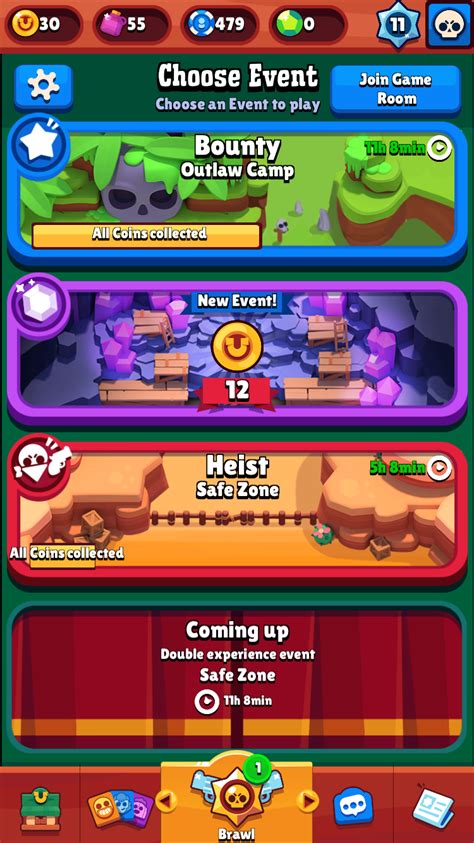 Players can get together with their friends in a group to try to defeat the team opponent in the special stage and collect all the available locations on the crystals. Brawl Stars on Behance