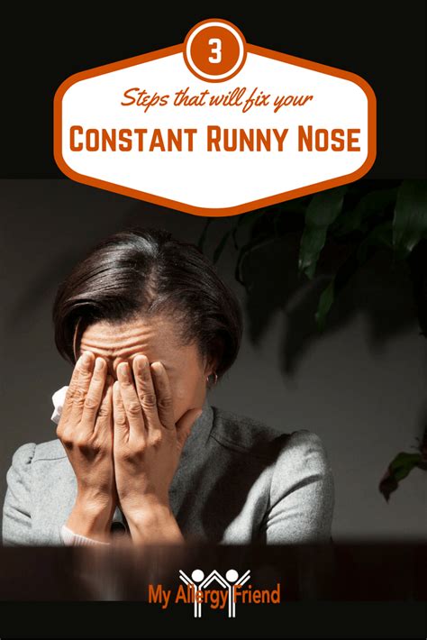 Some home remedies for a constant runny nose include: How to fix your constant runny nose - 3 powerful yet easy ...