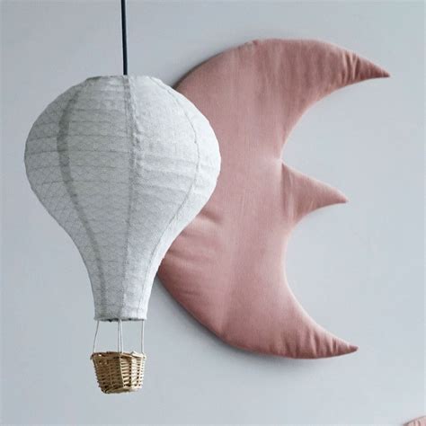 Every child will be delighted how pretty this product is. Cam Cam Copenhagen Hot Air Balloon Lamp In Grey Wave - Cam ...