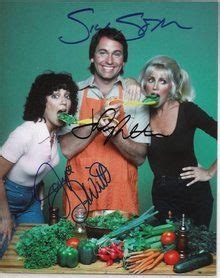 Come and knock on this door, three's company has been waiting for you. Three's Company Cast Signed 8x10 Autograph Photo - John ...