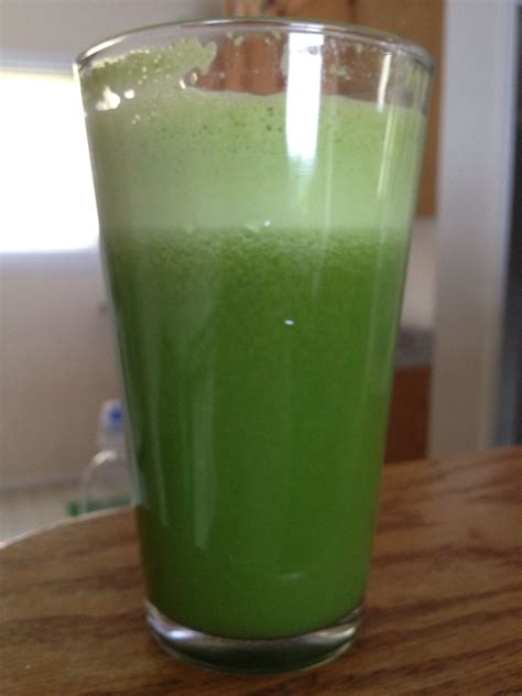 This is one of my favorite recipes out of the cookbook that came with my magic bullet blender. #juicing self mad green goblin made from a magic bullet -1 ...