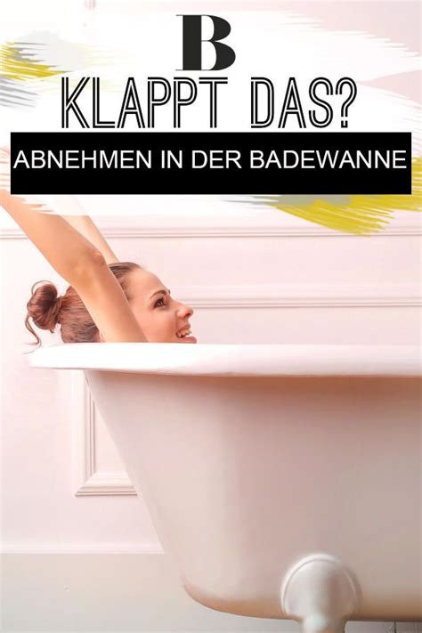 Diese frage stellen sich viele eltern vor oder kurz nach der geburt, denn baden könnte man ein baby doch auch in der normalen badewanne. Abnehmen in der Badewanne? Das funktioniert! | Abnehmen ...