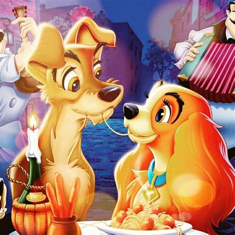 Yeah, they scratch, pinch, pull ears. Sweetheart | Lady and the tramp, Disney love quotes, Couple cartoon