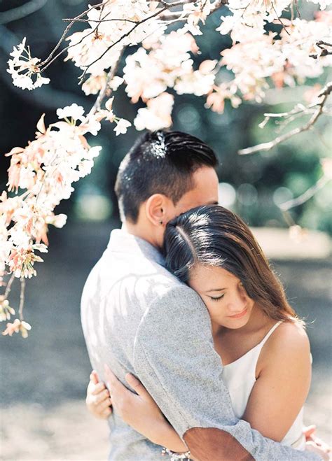 Maybe you would like to learn more about one of these? A Cherry Blossom Engagement Shoot In Japan - Modern Wedding