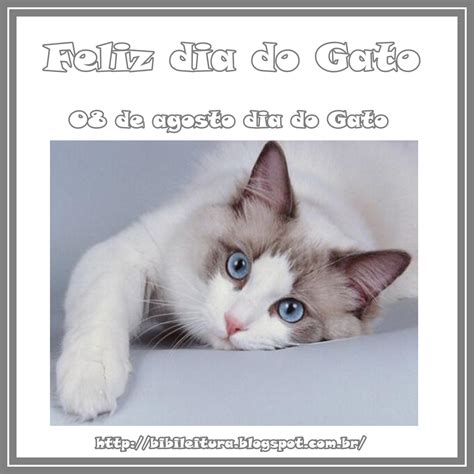 Find the newest dia do gato meme. Bibi Leitura : Mensagens dia do Gato - 08 de agosto