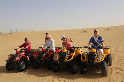 Lahbab red dunes desert safari + pick & drop. Evening Desert Safari With Quad Bike