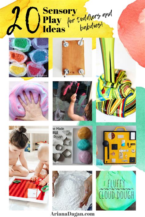 These activities help with the five main senses securely seal the zip bag and let your child squish it around to evenly spread the paint over the rice. 20 Sensory Play Activities and Ideas for babies and ...