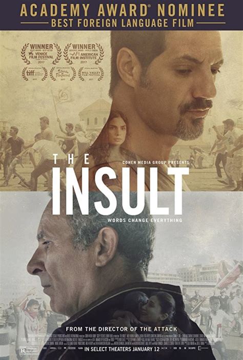 Look up the french to english translation of l'insulte in the pons online dictionary. Ver Descargar L´insulte (2017) BluRay HD - Unsoloclic ...