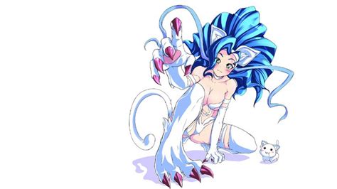 From talking cats to cat ears and adding nyan to everything they say, there's an abundance of these furry creatures. video game characters, cat girl, blue hair, Darkstalkers, Capcom, Marvel vs. Capcom 3, Felicia ...