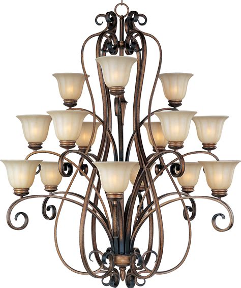 Free shipping on orders over $35. Fremont 15-Light Chandelier - Multi-Tier Chandelier ...