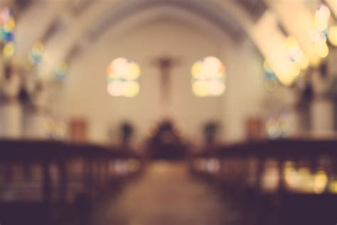 church interior blur abstract background - Community Baptist Church ...