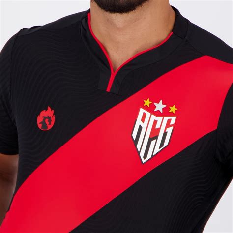 Chegou a hora de conhecer o terceiro escudo do atlético clube goianiense. Camisa Dragão Premium Atlético Goianiense III 2020 ...