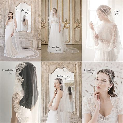 Let us check out 12 different types of bridal wedding veils. Beautiful Bridal Accessories & Wedding Veil Inspiration ...