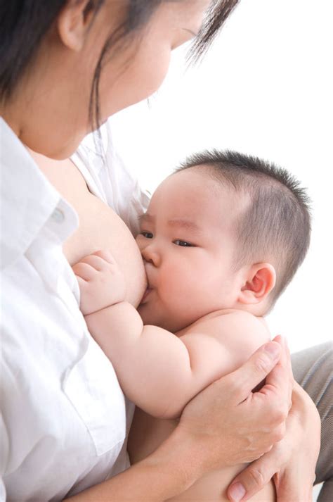 Start with the face and then move down, just like you did before. Engorged Breasts - Breastfeeding Support