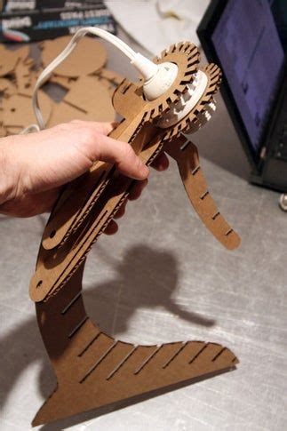 Household items diy cardboard desk lamp with led light. Cardboard Desk Lamp in 2020 | Desk lamp, Lamp, Cardboard