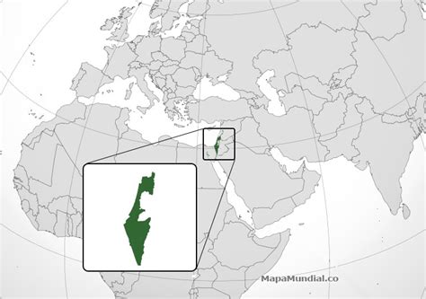 Israel is bordered by the mediterranean sea and the gulf of aqaba; ﻿Mapa de Israel﻿, donde está, queda, país, encuentra ...