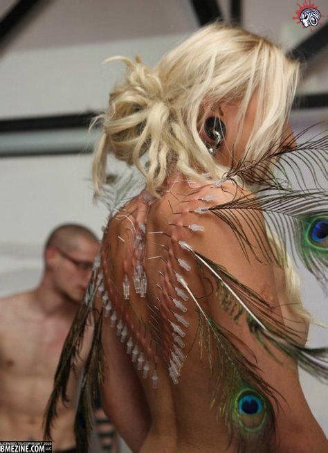 Body modification (or body alteration) is the deliberate altering of the human anatomy or human physical appearance. Body Modifications Too Extreme | The World Tomorrow