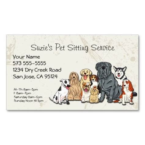 A great income idea for students and entrepreneurs who need part time income to work around a busy #petsitting #promotionad #kidsandmoneytoday. 50 best Pet Sitting Business Cards images on Pinterest ...