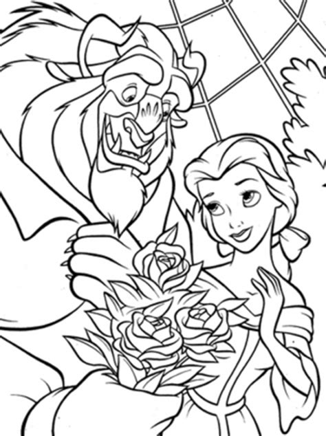 If you try to print without the high res, then they'll you, too? Beauty and Beast Coloring Pages