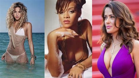 No dribbling at the back… check out the results of heat's weird crush 2018 below: Top 10 Sexy And Hottest Female Celebrities 2018 | Shakira ...