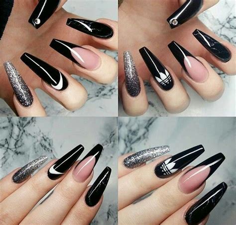 Both brands have their unique features and are appealing for different reasons. Nike or adidas nails | Stylish nails designs, Adidas nails ...