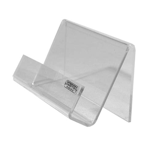 12 clear plastic acrylic desktop business card holder display ship azm. Business card stand - Akriform