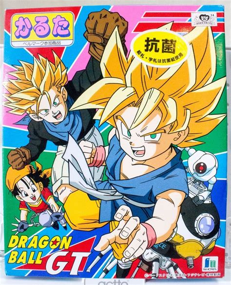 Dragon ball is a comic and multimedia series created by toriyama akira. Dragon Ball Z GT Japanese Playing Cards KARUTA GAME Showa ...