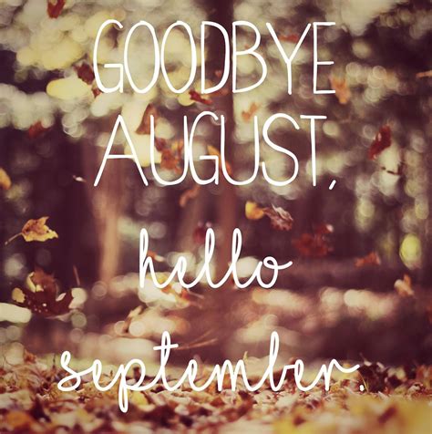 Goodbye August, Hello September. | The girl who loved to write about life.