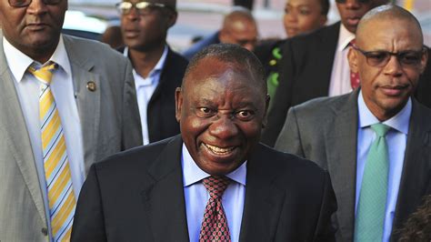 My fellow south africans, it is a week since we declared the coronavirus pandemic a national disaster and announced a package of extraordinary measures to combat this. Cyril Ramaphosa set to become new South African president | BT