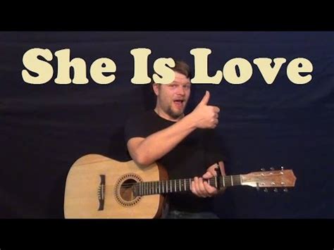 If you ask her and she says yes that's a good sign. She Is Love (Oasis) Easy Strum Guitar Lesson Licks How to ...