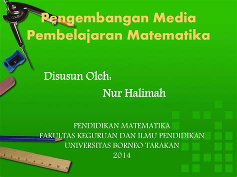 Maka, pesan dapat diartikan sebagai : Apa Yang Dimaksud Dengan Media Pembelajaran Matematika ...