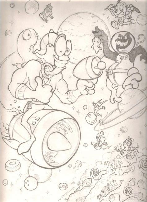 The 44 page printable ebook is available for purchase for$7.95. Earthworm Jim sketch by mattdog1000000 on DeviantArt ...