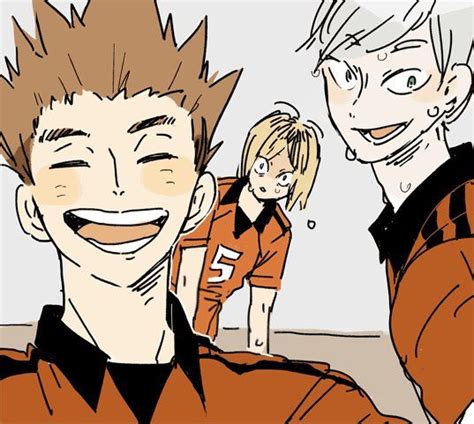 The male uniform consists of a white shirt, red tie, black sweater vest, dark blue blazer, and grey pants. ど on (With images) | Haikyuu characters, Haikyuu, Haikyuu ...