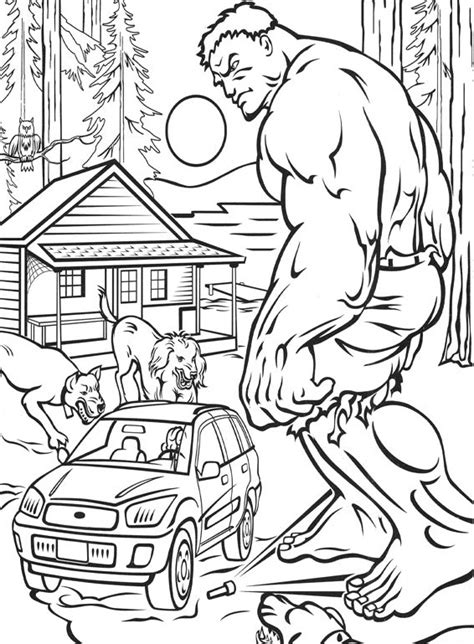 Discover the coloring pages in the images below! hulk-100 - Printable coloring pages