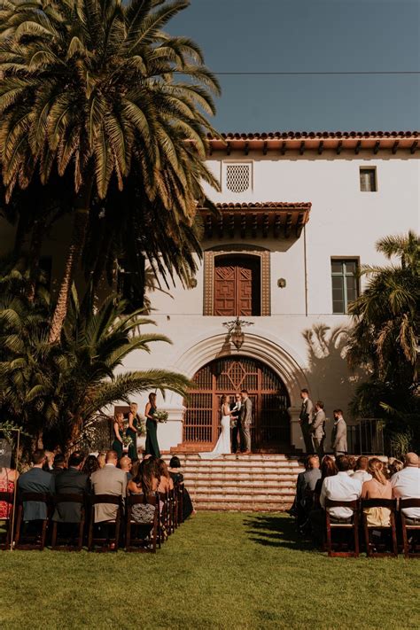 Elegant santa barbara spring wedding | white wedding. Santa Barbara Courthouse & Canary Hotel Wedding - Chynna ...